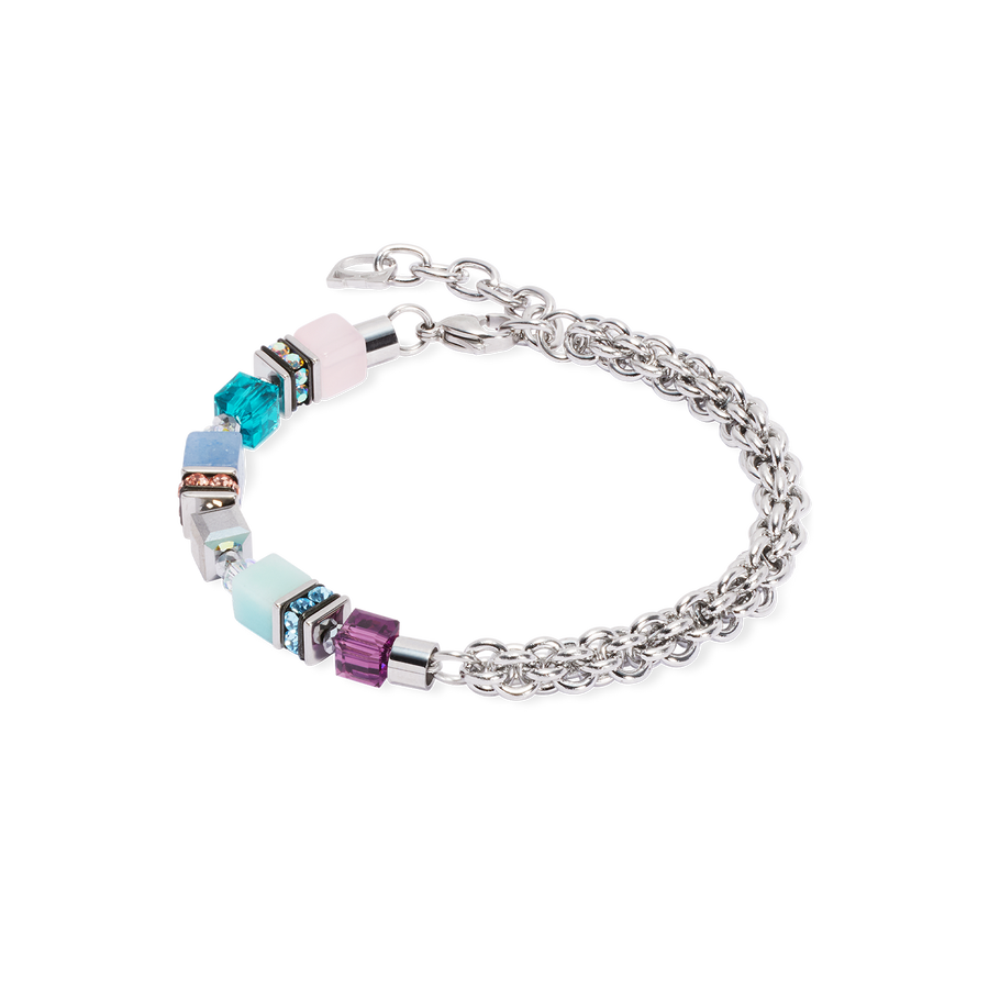 Bracelet GeoCUBE® Fusion Summer argent-couture