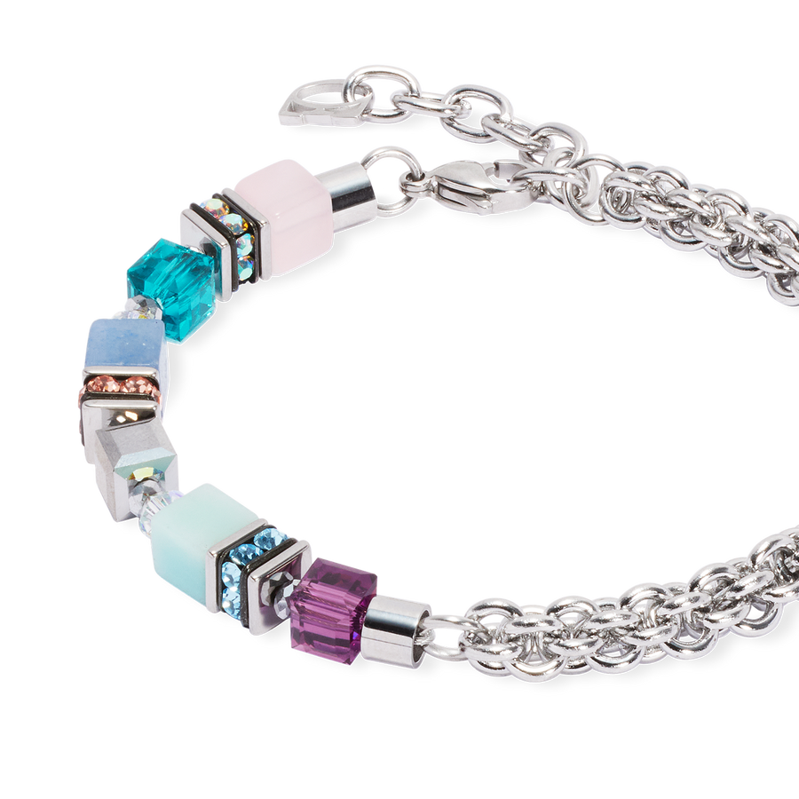 Bracelet GeoCUBE® Fusion Summer argent-couture