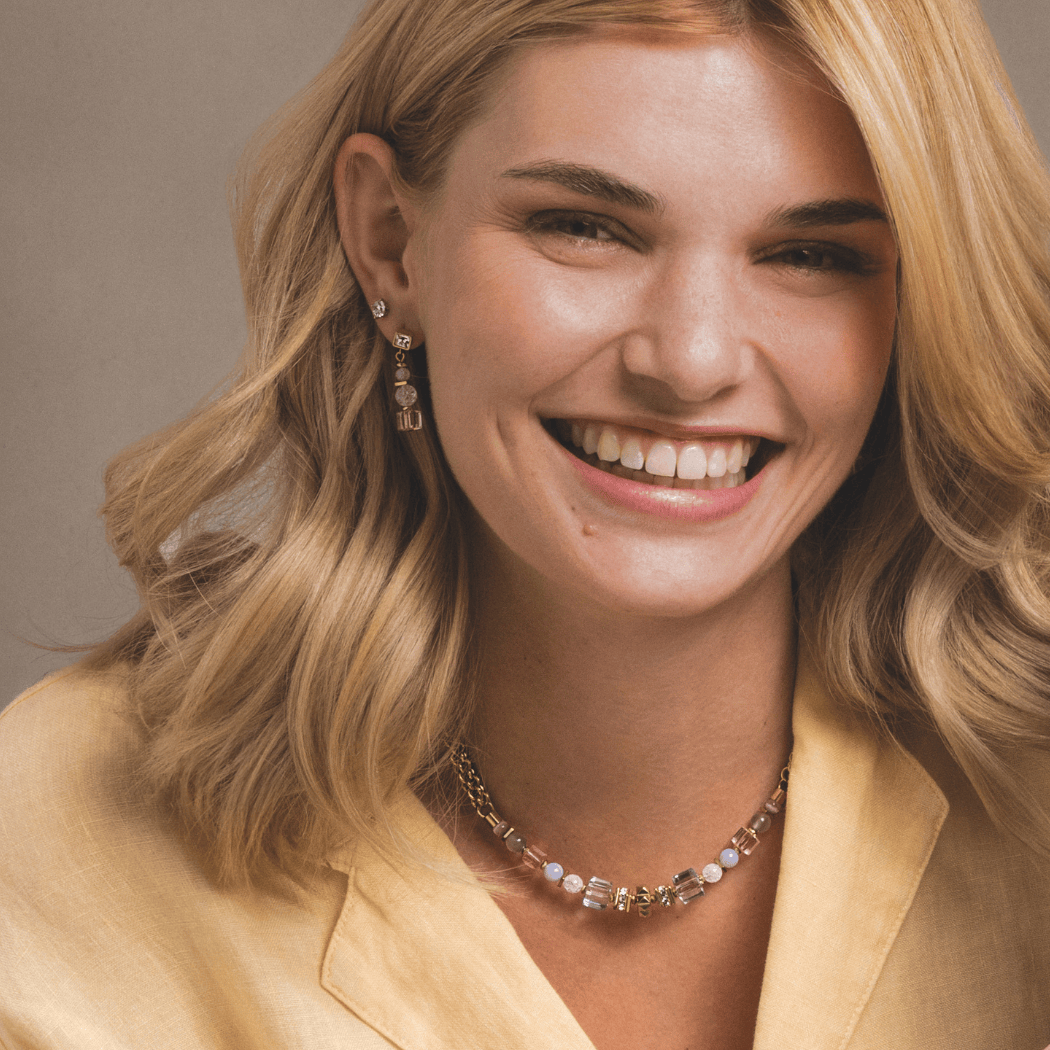 Collier Cube Nexus or pastel