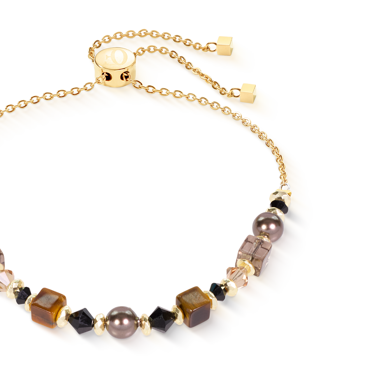 Bracelet Slider Earth doré