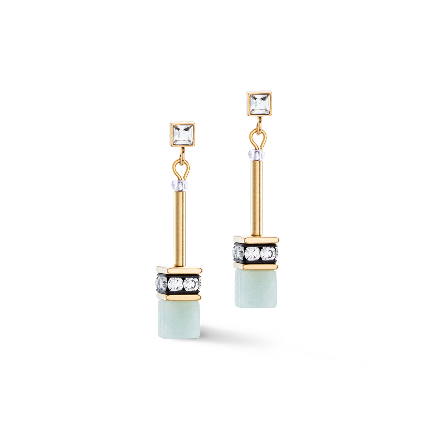 Boucles d’oreilles GeoCUBE® Iconic Nature Chain pastel