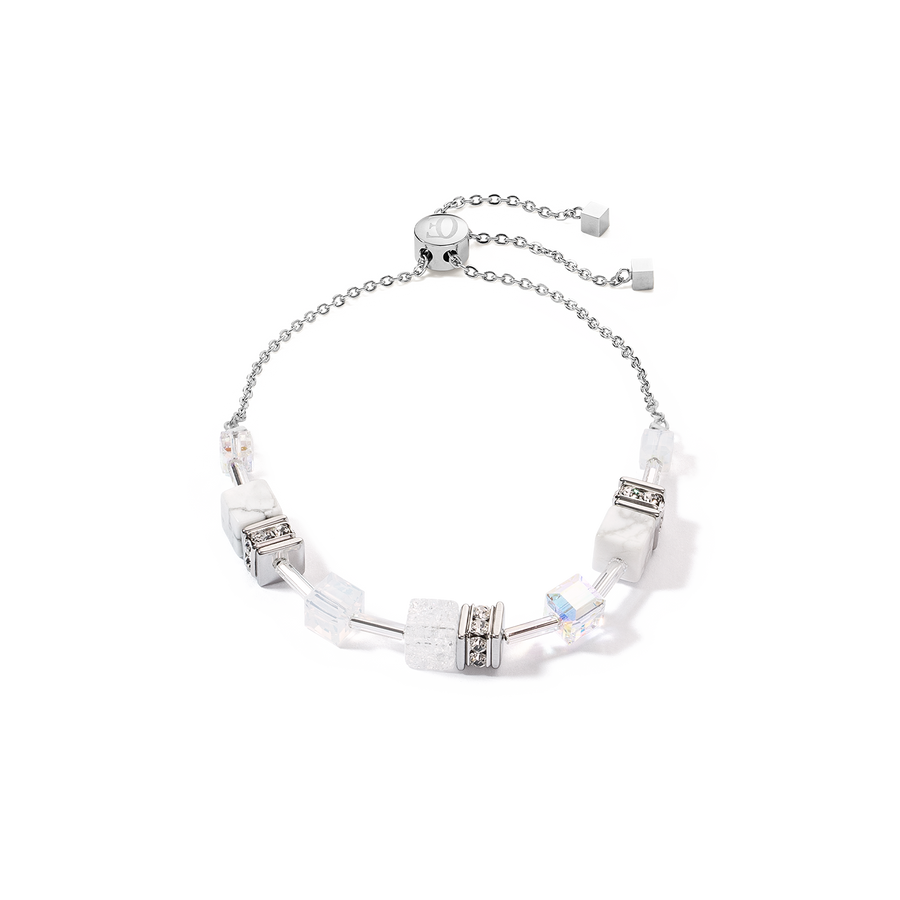 Bracelet GeoCUBE® Iconic Nature Chain blanc