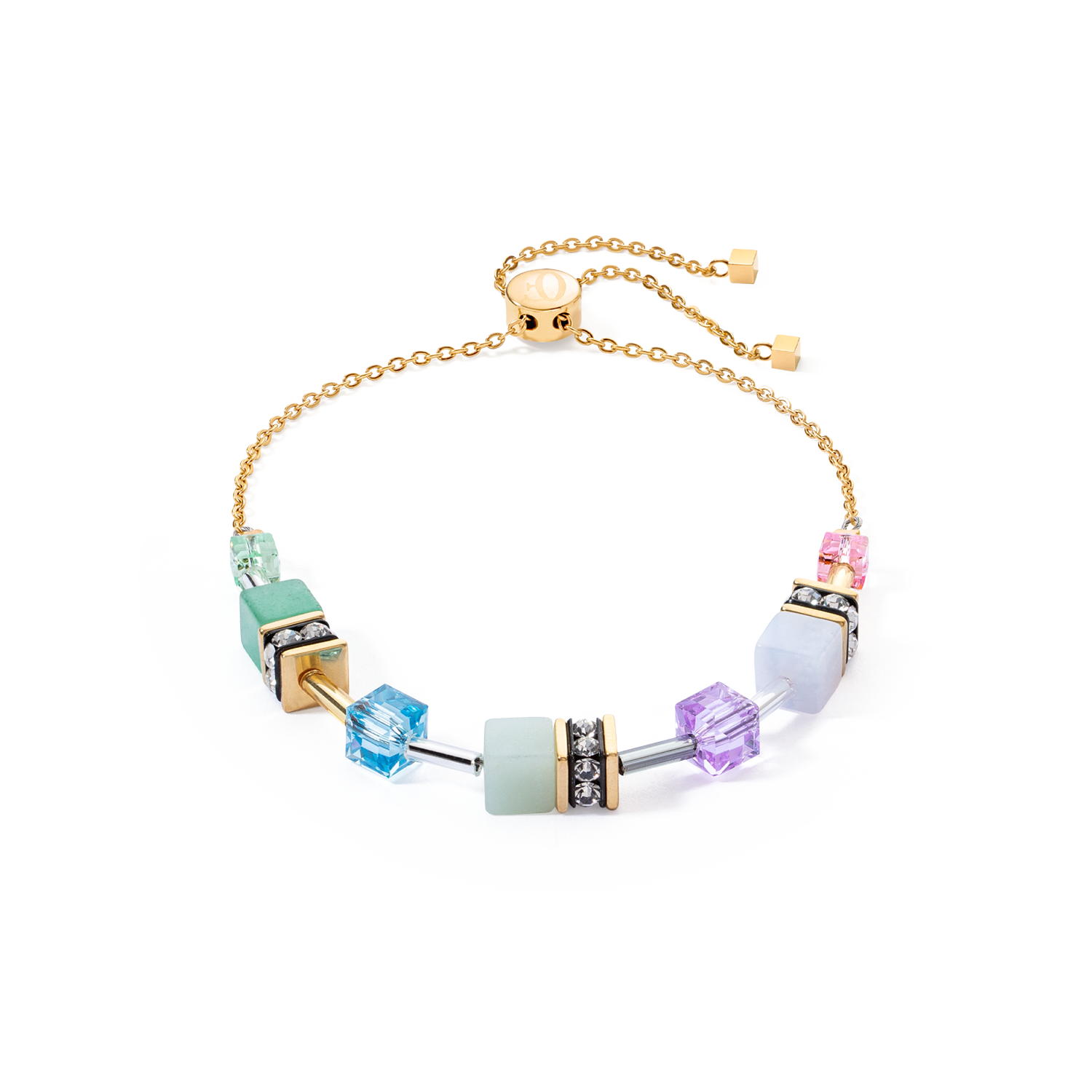 Bracelet GeoCUBE® Iconic Nature Chain pastel