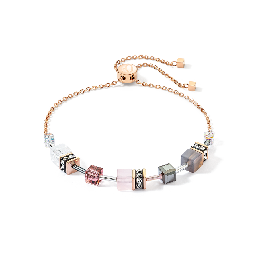 Bracelet GeoCUBE® Iconic Nature Chain rose