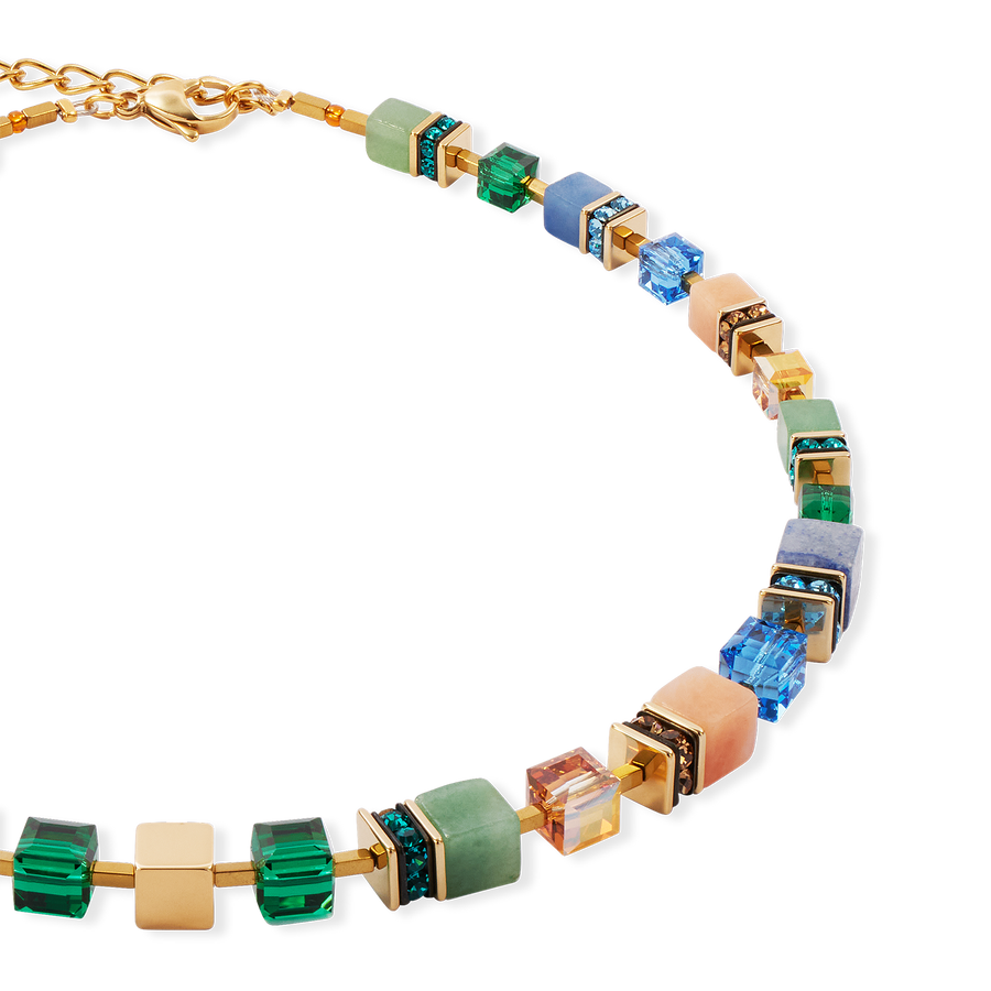 Collier GeoCUBE® Precious Statement or-spring