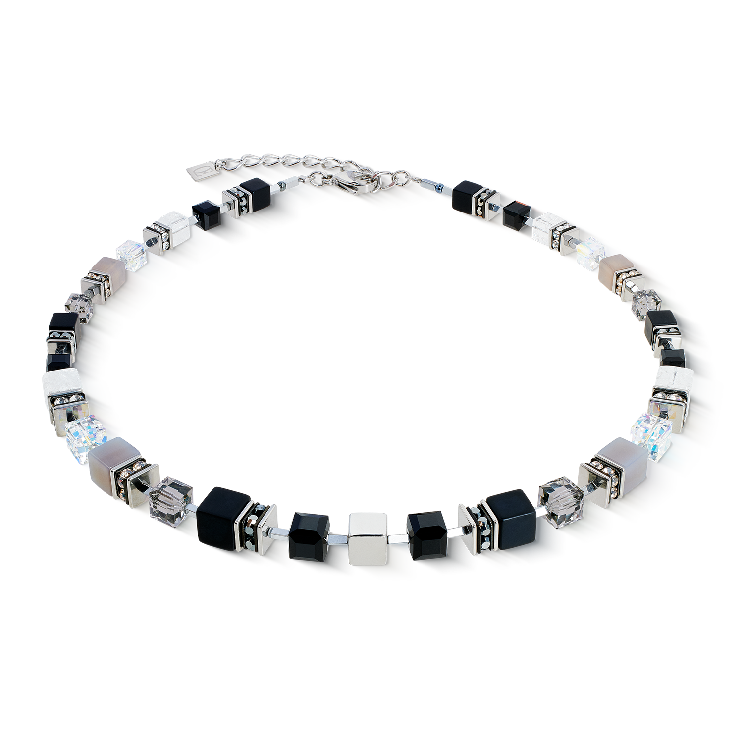 Collier GeoCUBE® Precious Statement Crystal Shadow