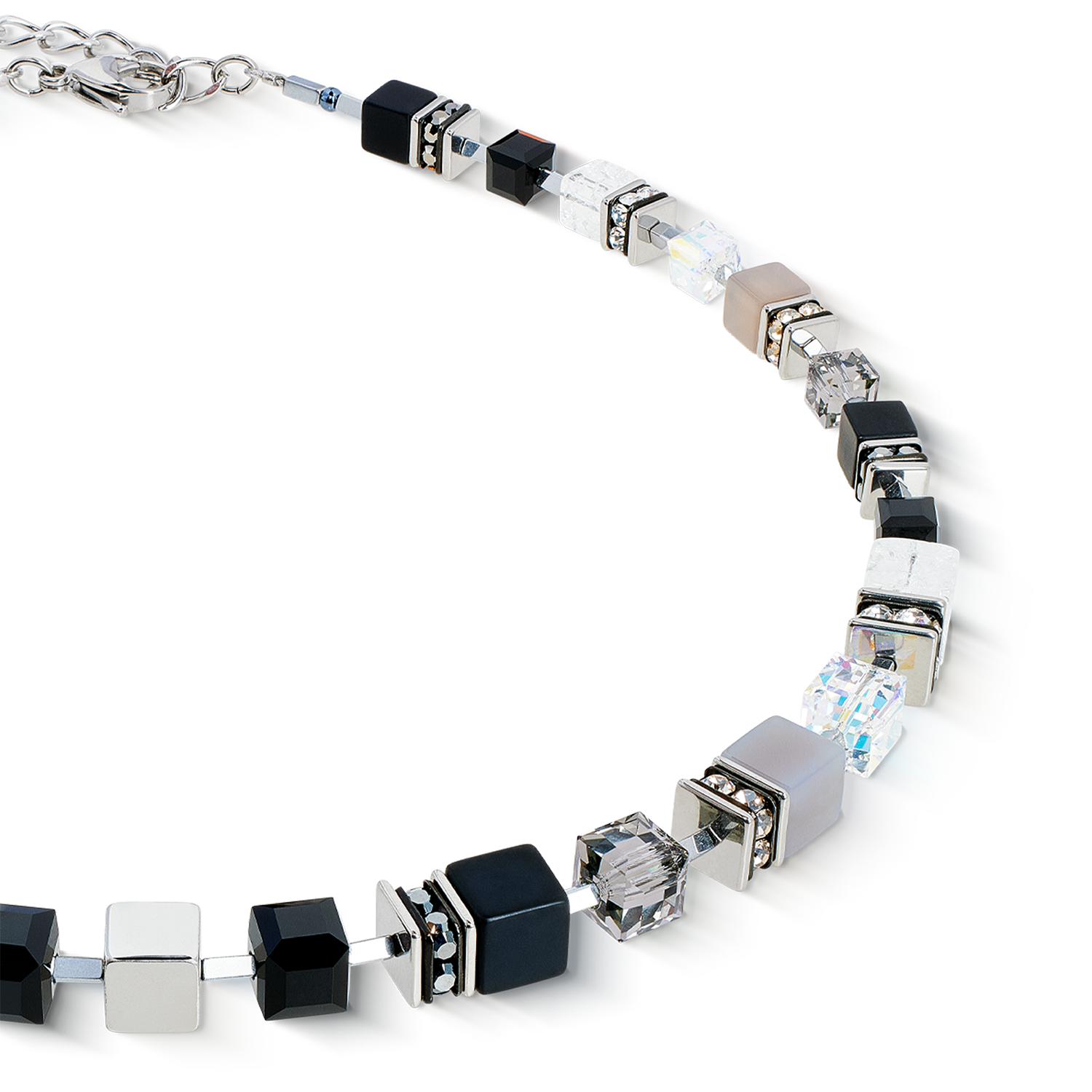 Collier GeoCUBE® Precious Statement Crystal Shadow