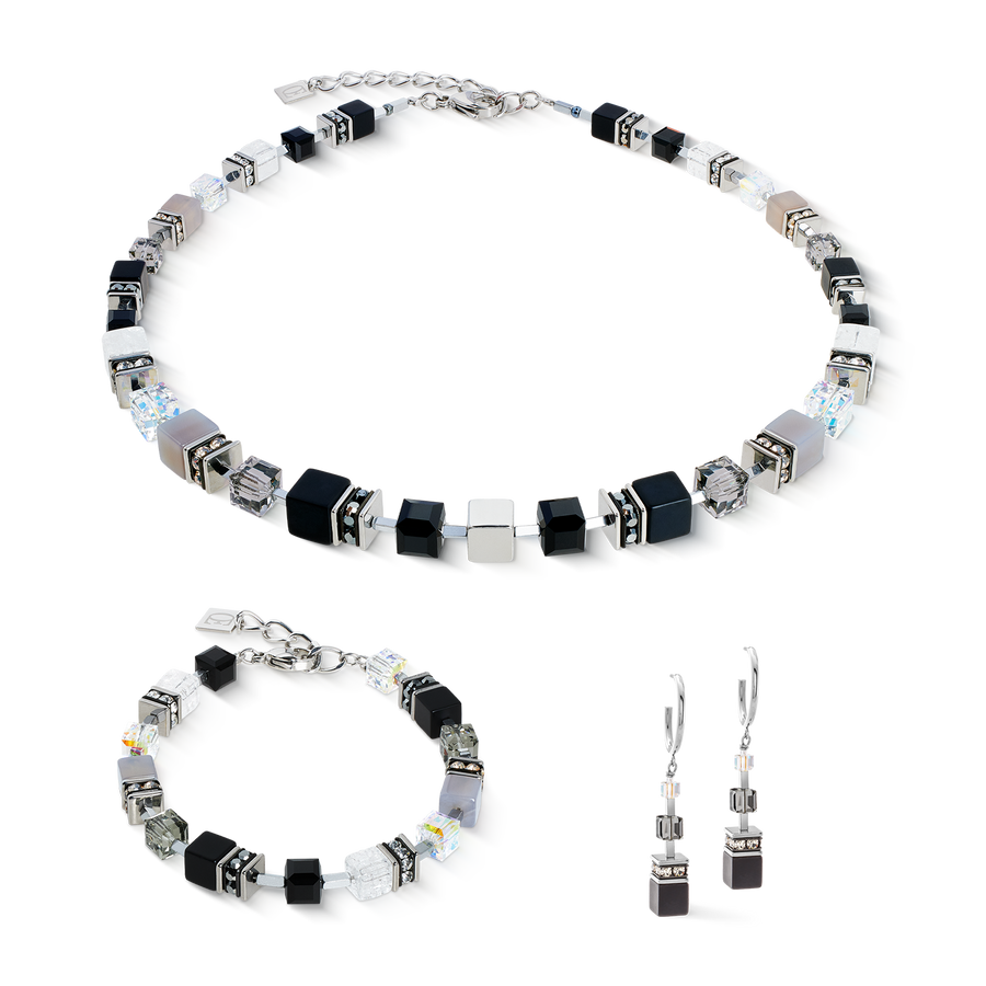 Collier GeoCUBE® Precious Statement Crystal Shadow