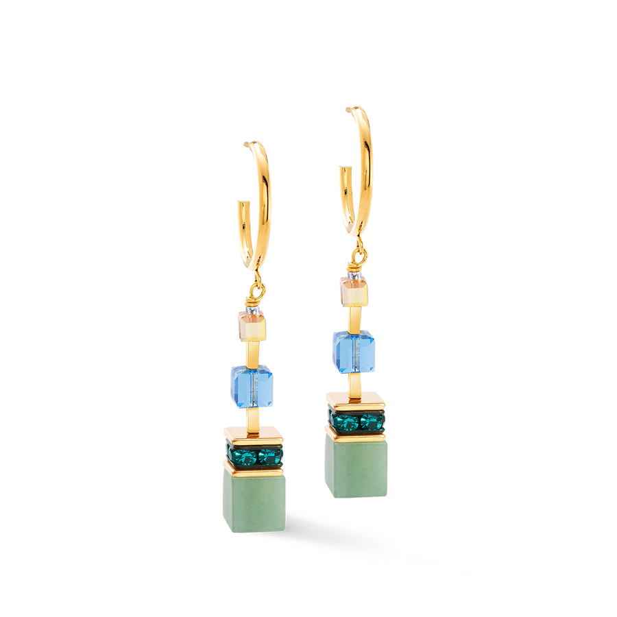 Boucles d'oreilles GeoCUBE® Precious Statement or-spring