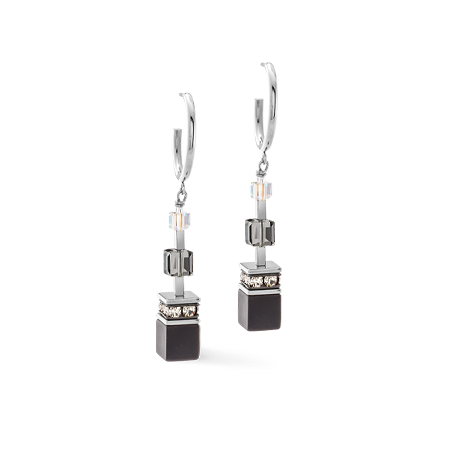 Boucles d'oreilles GeoCUBE® Precious Statement Crystal Shadow