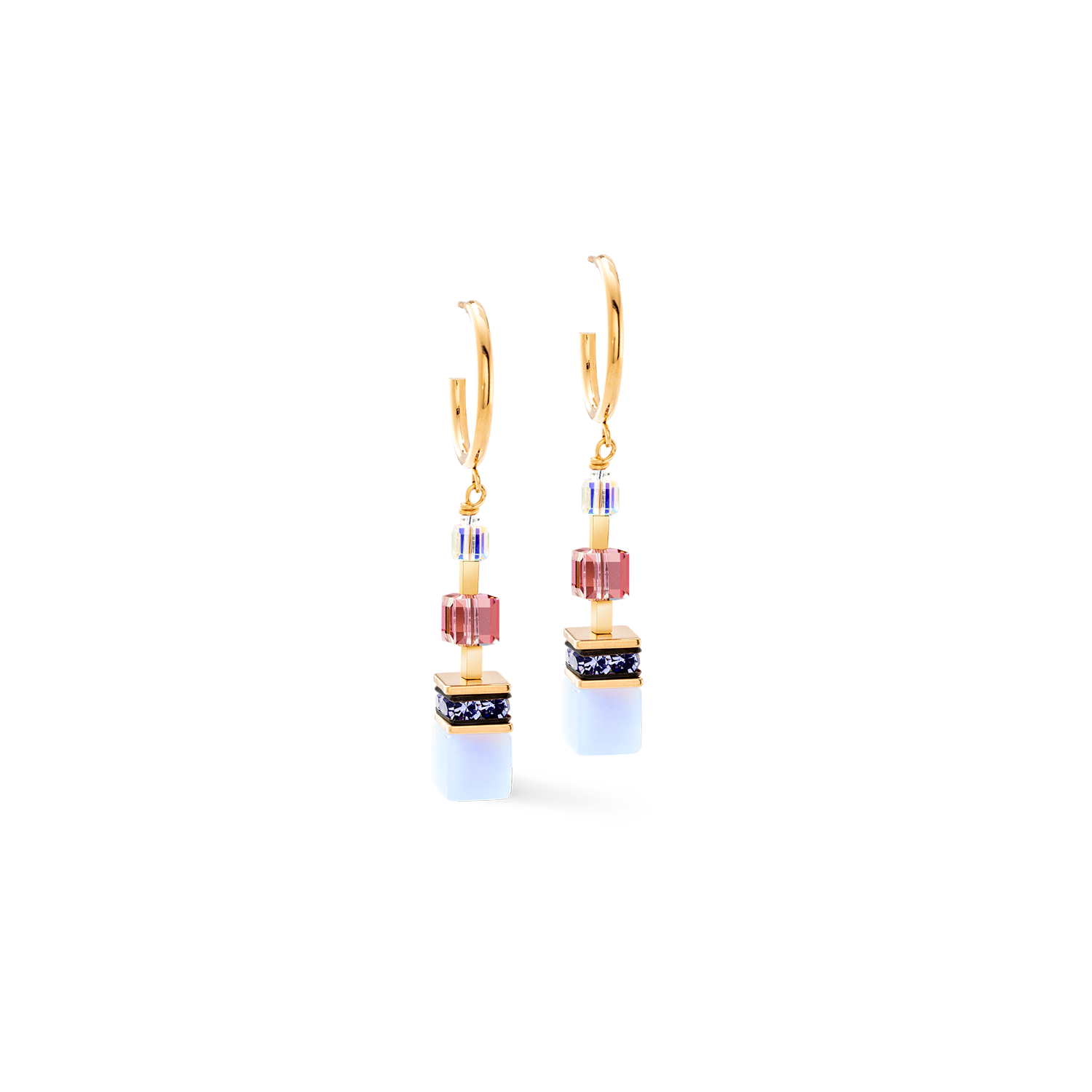 GeoCUBE® Boucles d'oreilles Precious Statement Art Nouveau