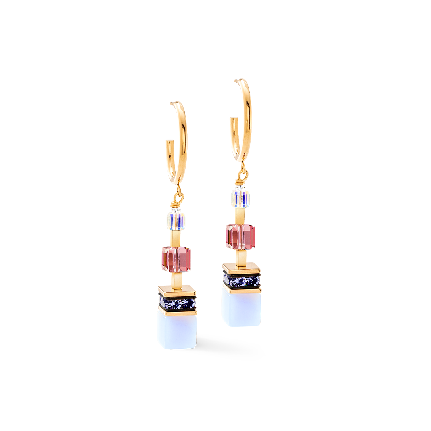 GeoCUBE® Boucles d'oreilles Precious Statement Art Nouveau