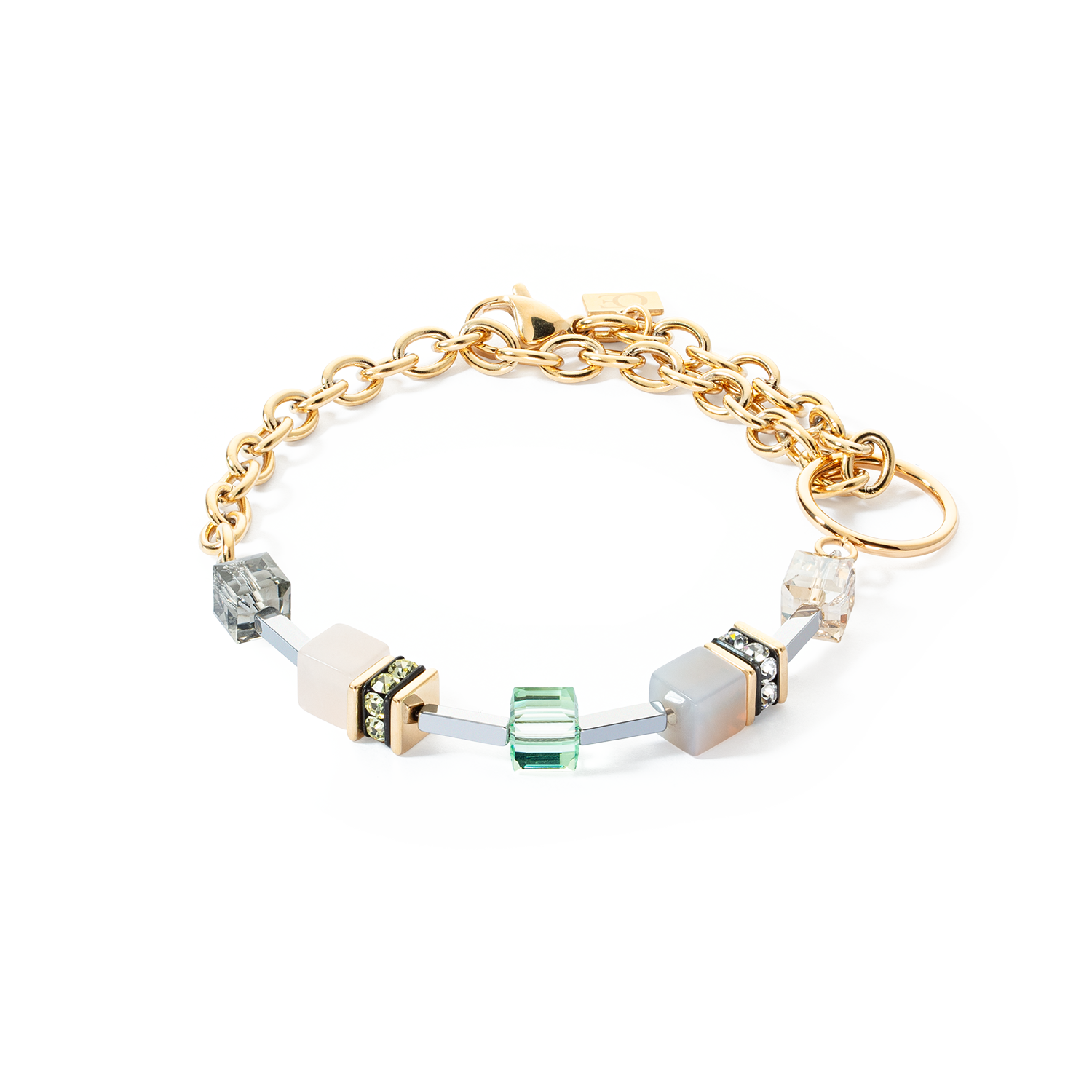 Bracelet GeoCUBE® Iconic Boho or-multicolore