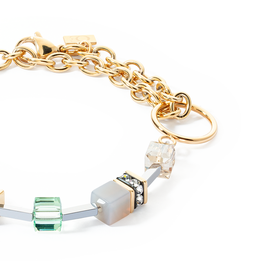 Bracelet GeoCUBE® Iconic Boho or-multicolore