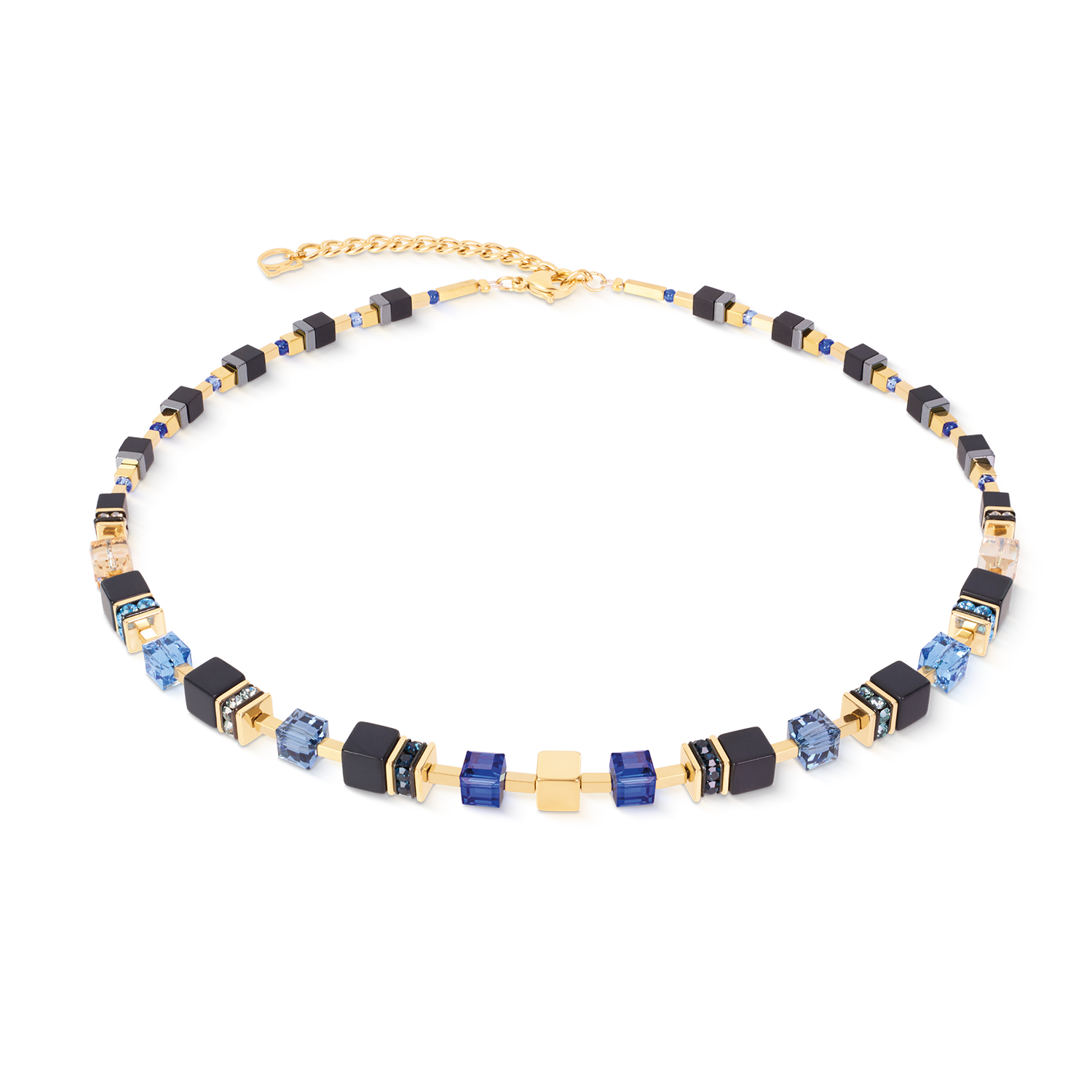 Collier GeoCUBE® Precious Classic Midnight Blue
