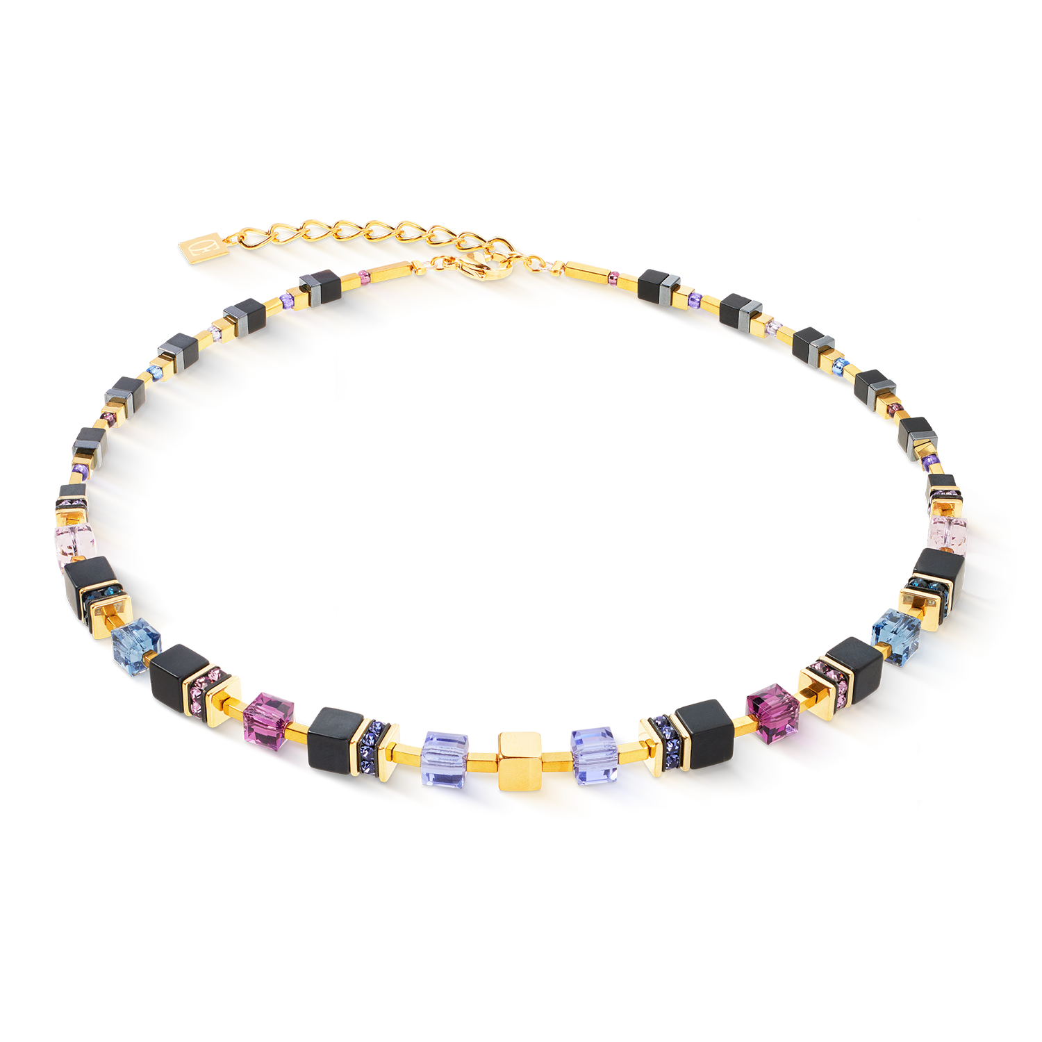 Collier GeoCUBE® Precious Classic Blue Moon or