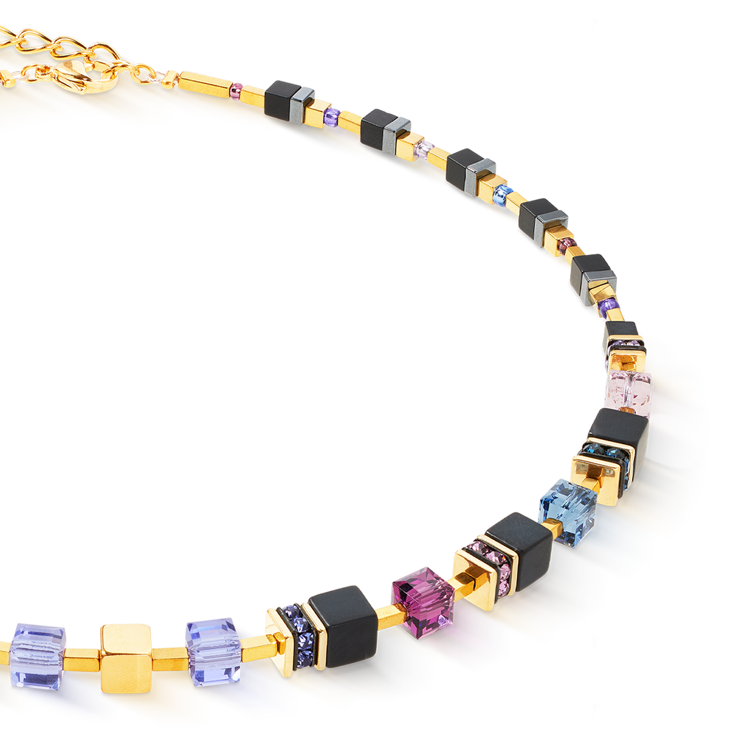 Collier GeoCUBE® Precious Classic Blue Moon or