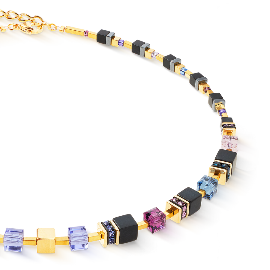 Collier GeoCUBE® Precious Classic Blue Moon or
