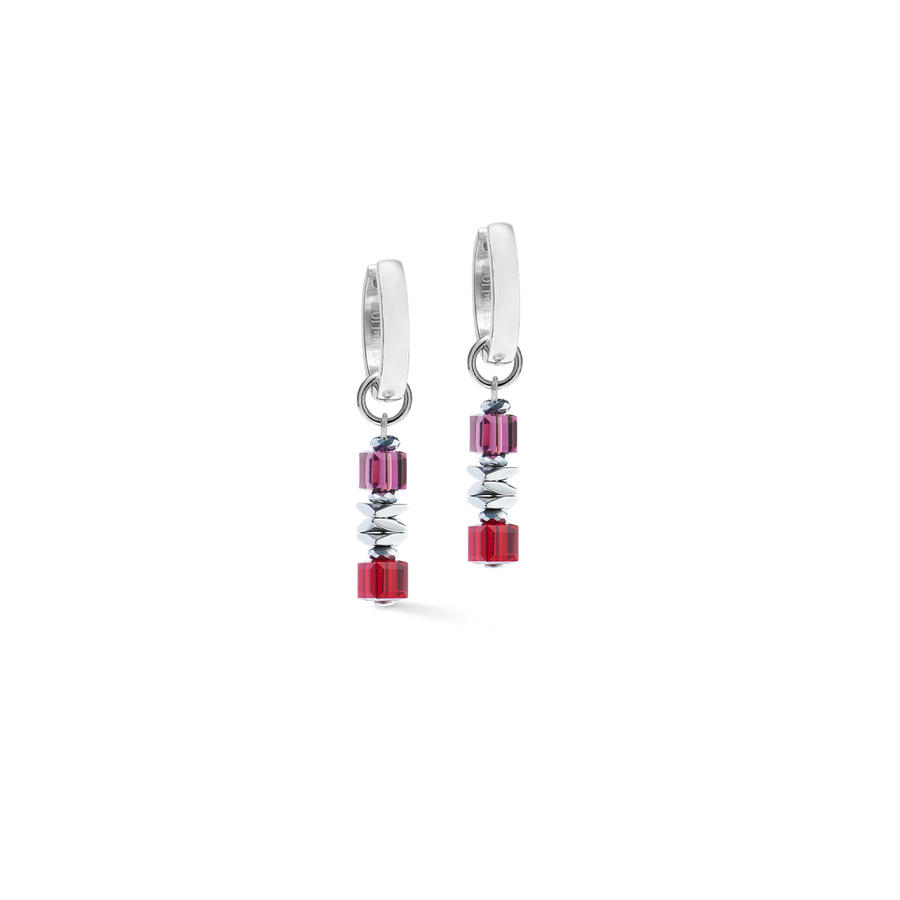 Créole Wave Cube Flow argent-rouge