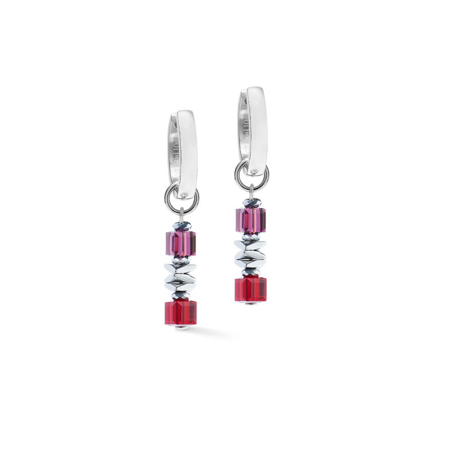 Créole Wave Cube Flow argent-rouge