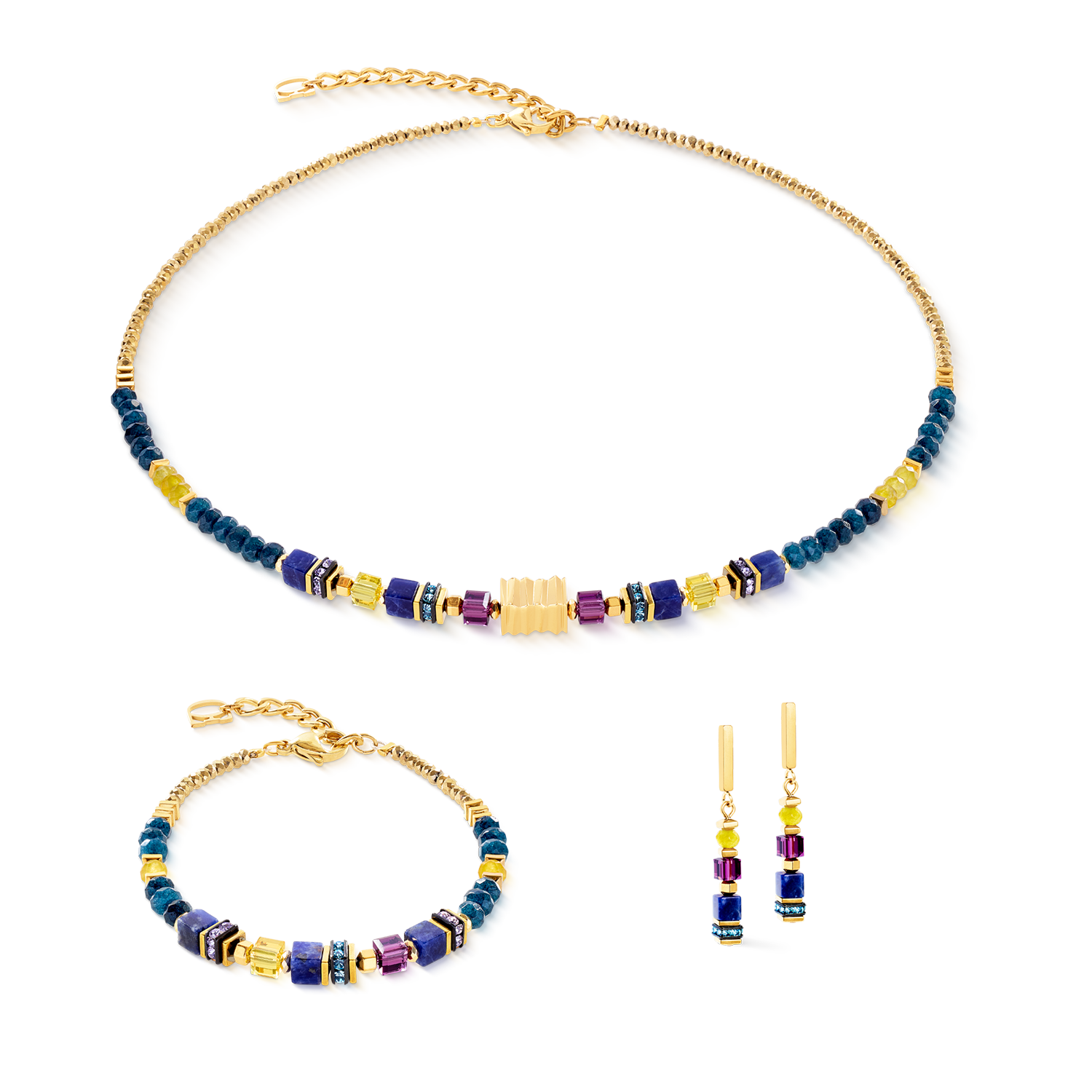 Bracelet Wave Precious Flow or-energy