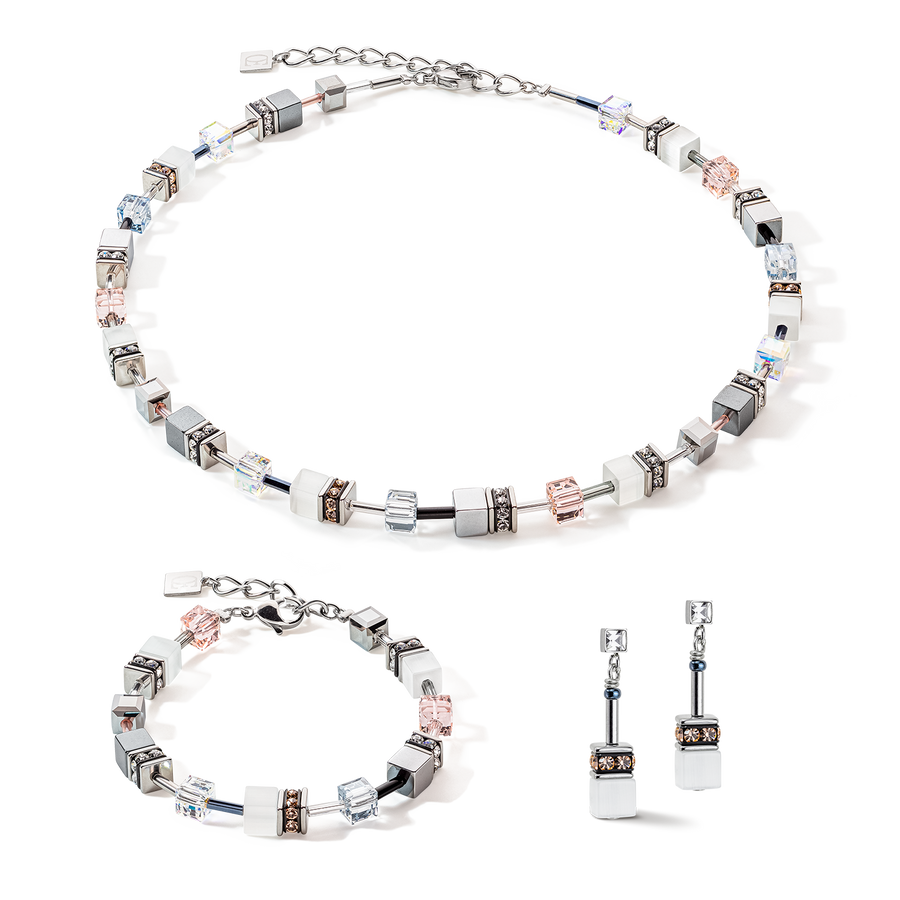 Collier GeoCUBE® Iconic Monochrome peche