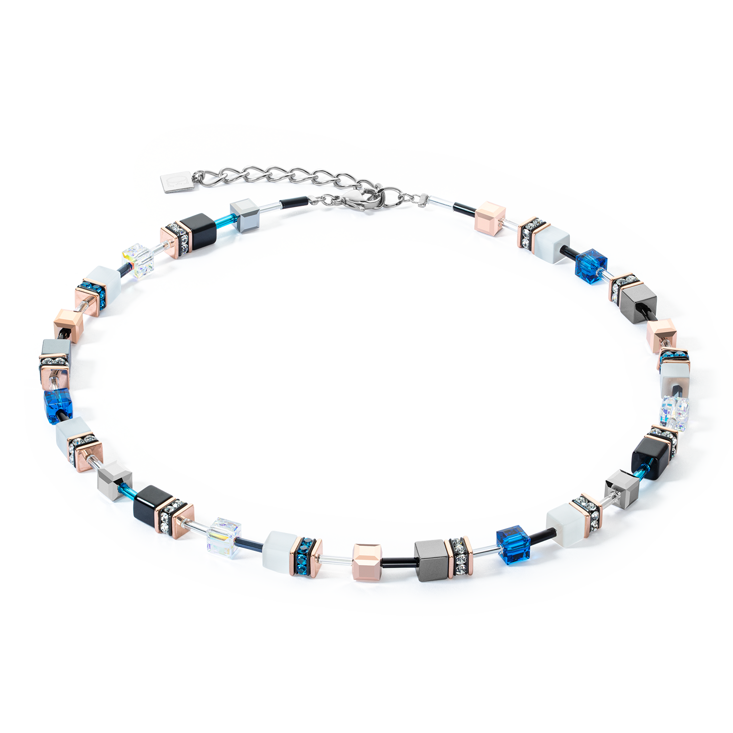 Collier GeoCUBE® Iconic Capri Bleu