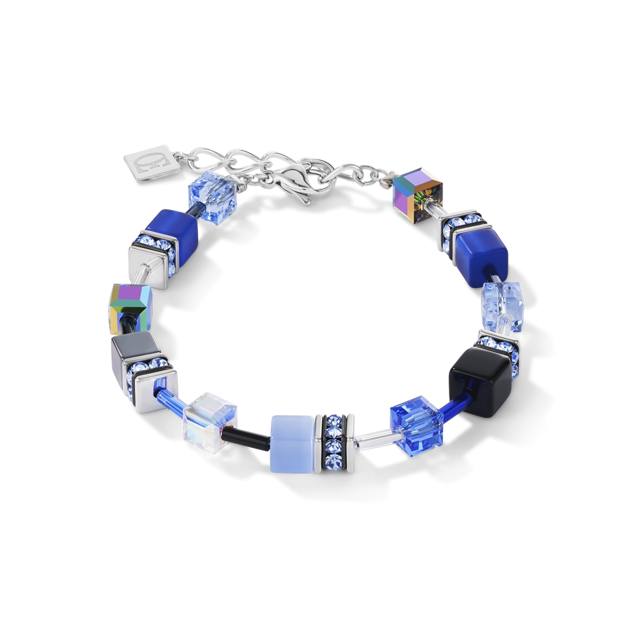Bracelet GeoCUBE® bleu cobalt