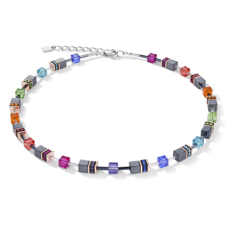 Collier GeoCUBE® multicolore