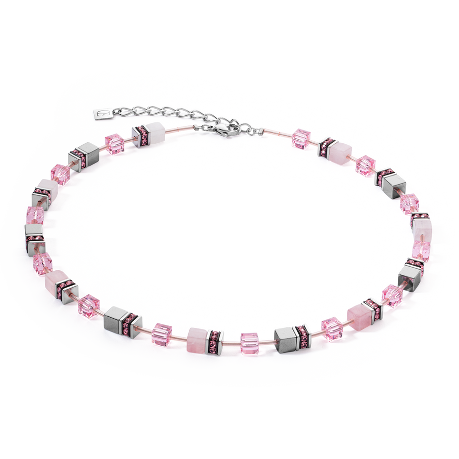 Collier GeoCUBE® Iconic Precious rose
