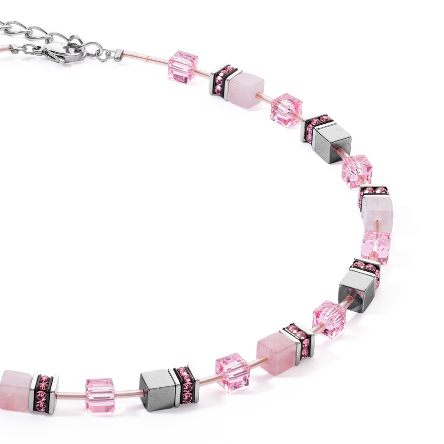 Collier GeoCUBE® Iconic Precious rose