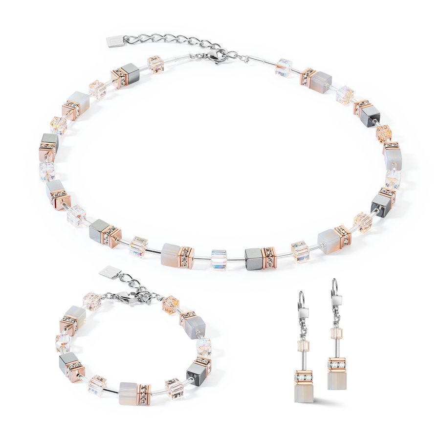 Bracelet GeoCUBE® Iconic Precious or rose-pêche