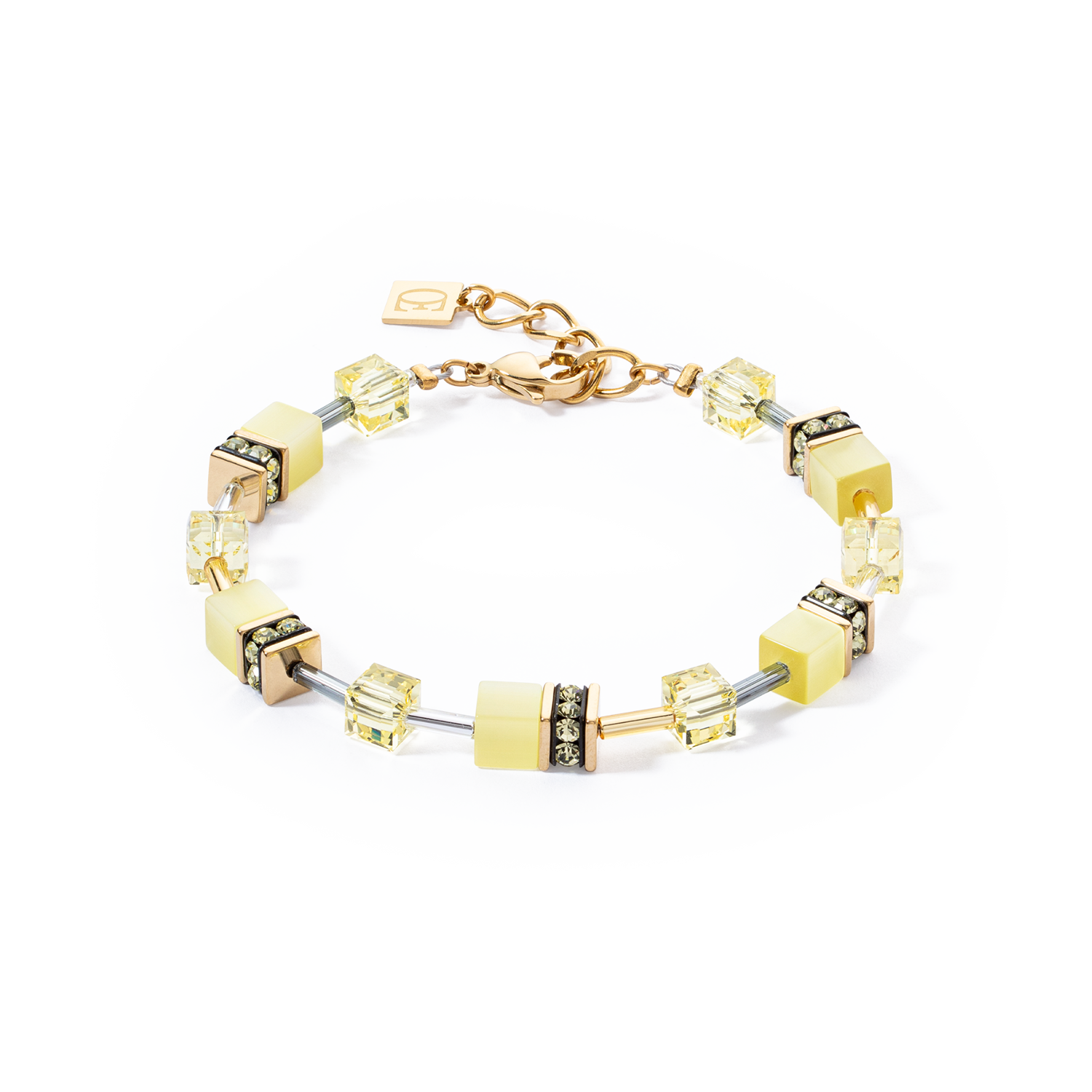 Bracelet GeoCUBE® Iconic Mono Or jaune