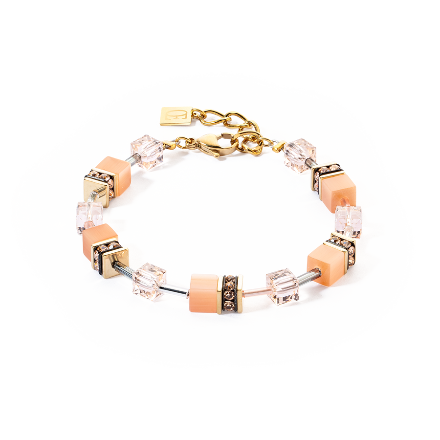 Bracelet GeoCUBE® Iconic Mono Or Apricot Crush