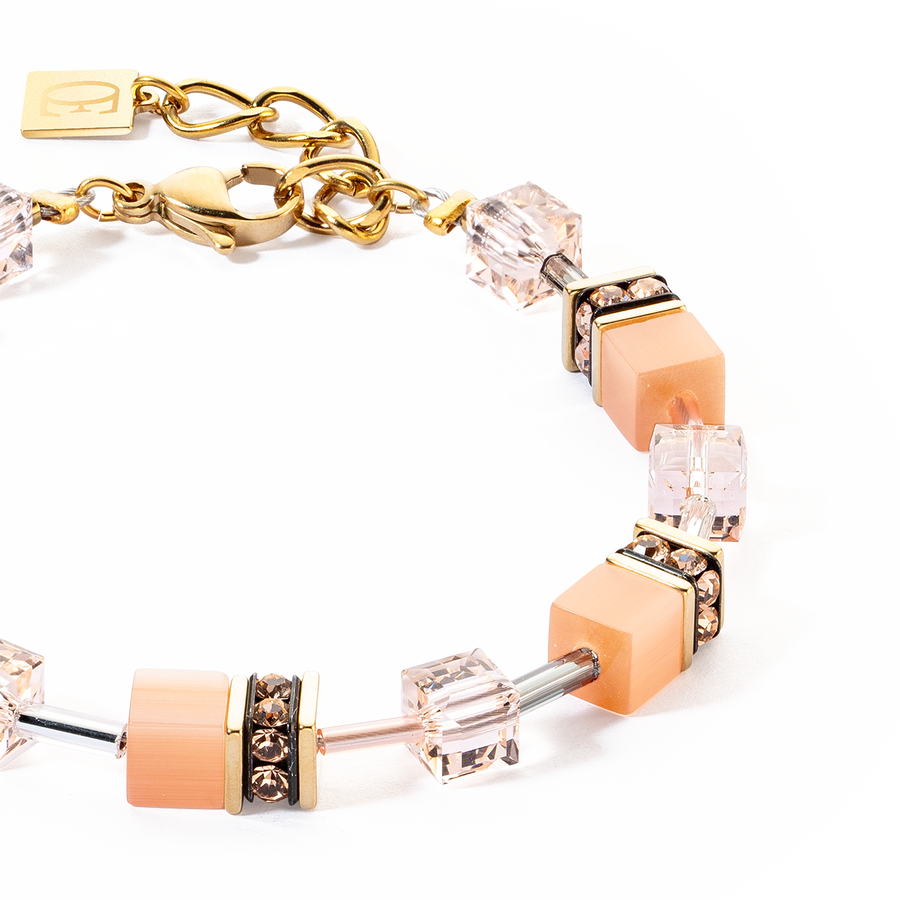 Bracelet GeoCUBE® Iconic Mono Or Apricot Crush