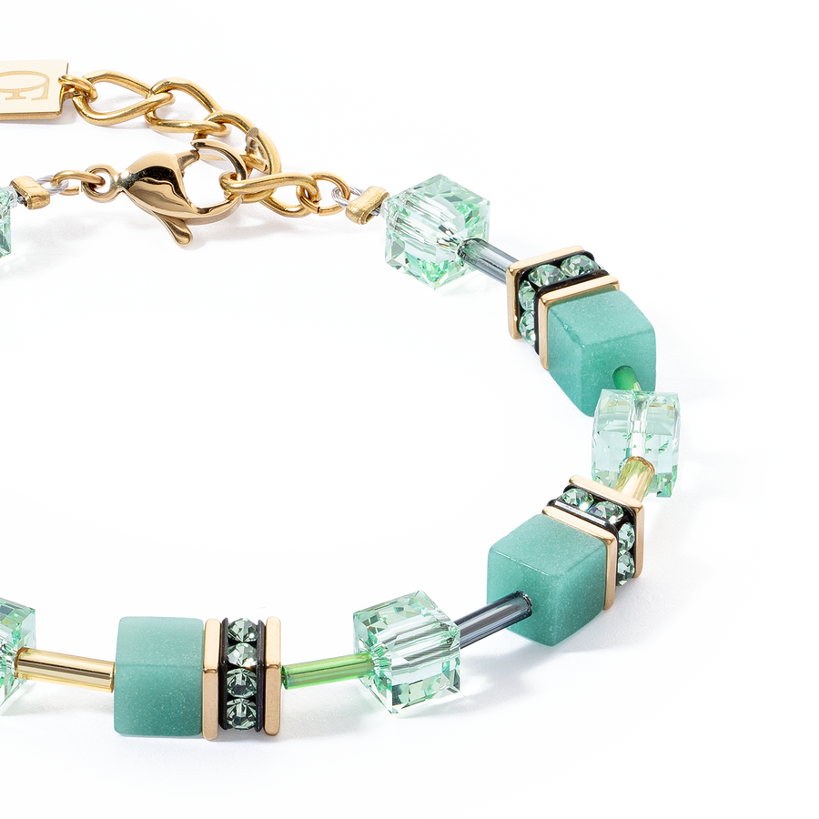 Bracelet GeoCUBE® Iconic Mono Or vert