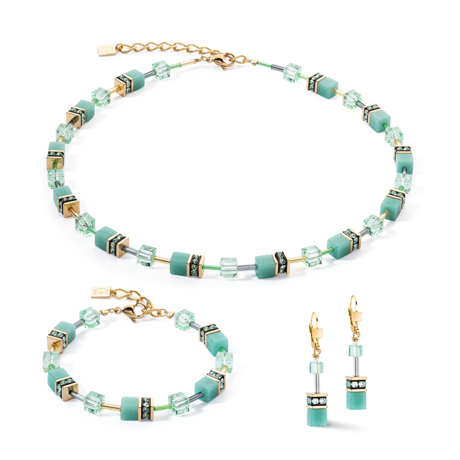 Bracelet GeoCUBE® Iconic Mono Or vert