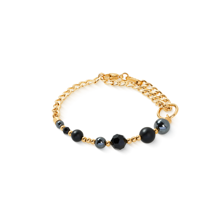 Bracelet Pure Spheres or-noir