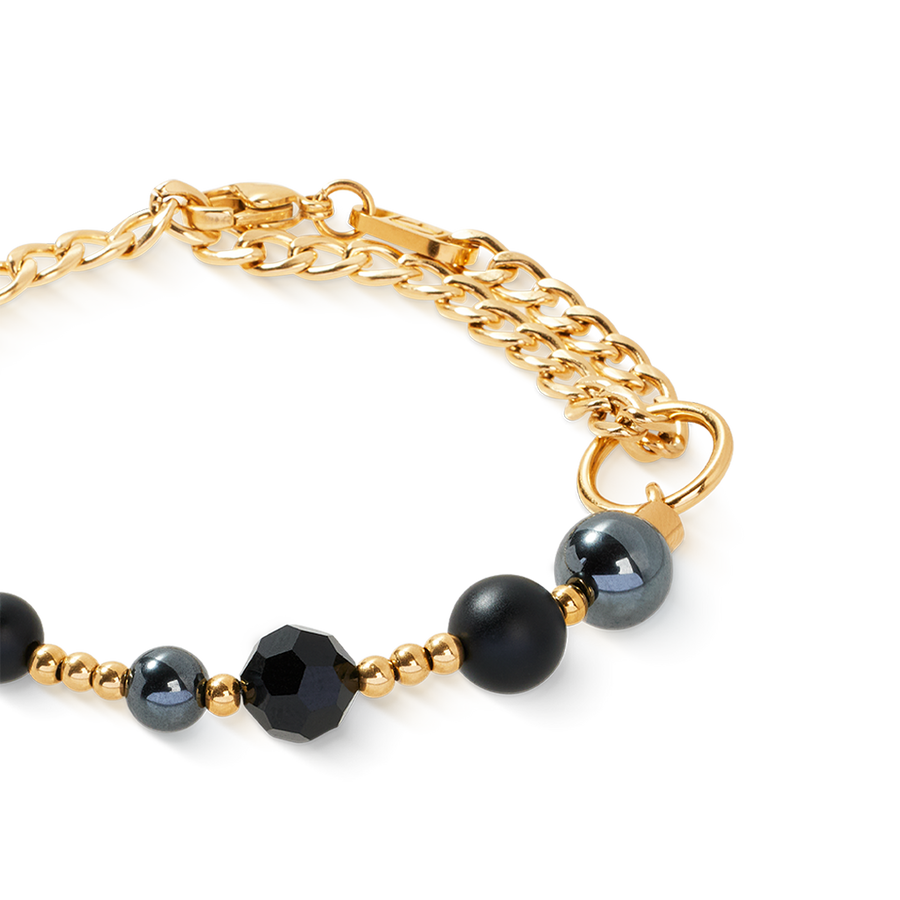 Bracelet Pure Spheres or-noir