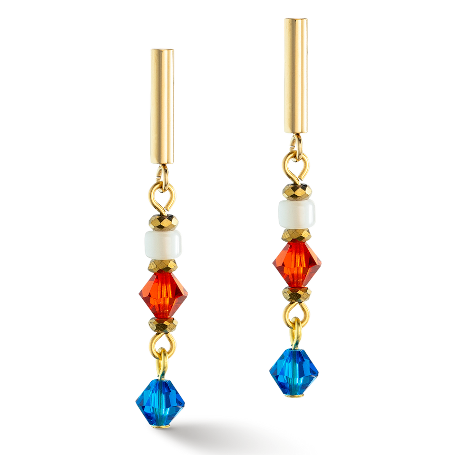 Boucles d'oreilles Princess Shape Mix Dopamin