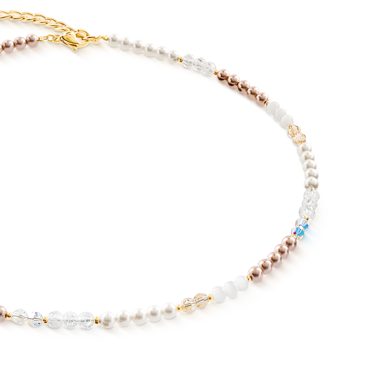 Collier Princess Rhythm or-blush