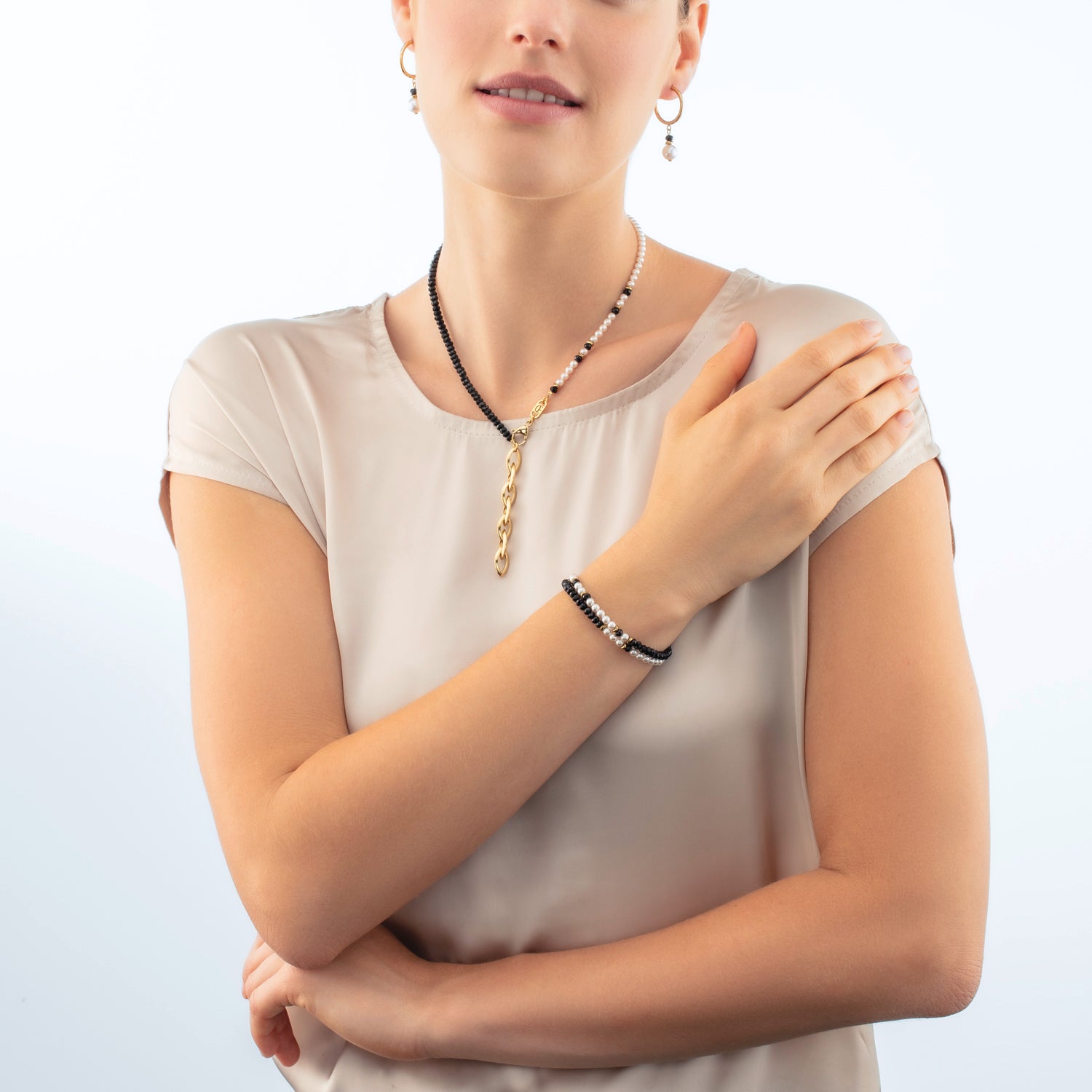 Collier Princess Pearls Trinity or