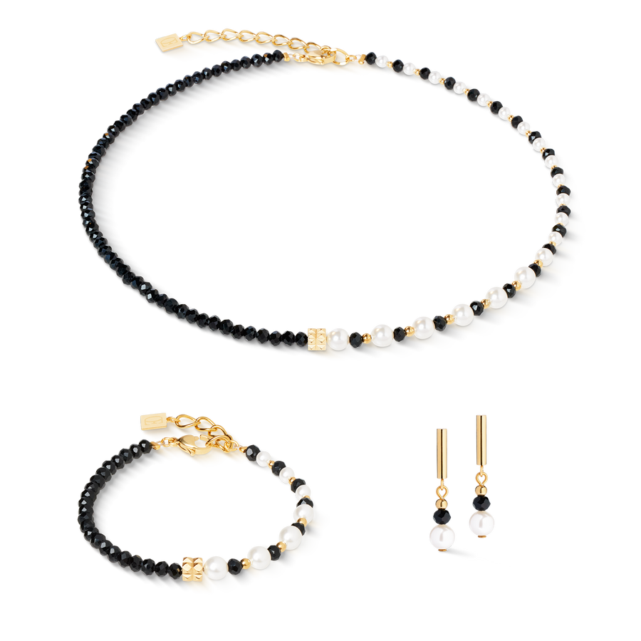 Boucles d'oreilles Trinity Spikes or