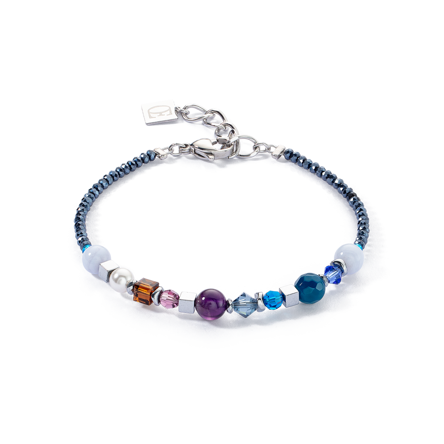 Bracelet Festive Spheres argent-royal