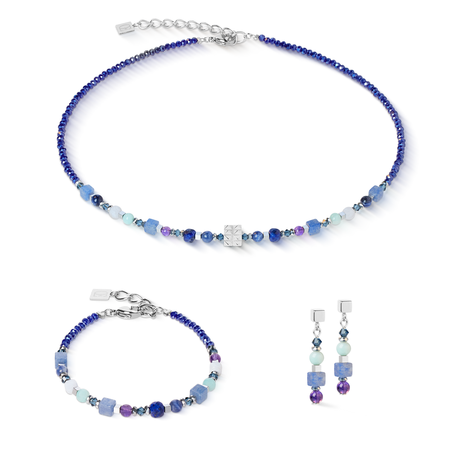 Boucles d'oreilles Shape Mix Spikes Blue Moon