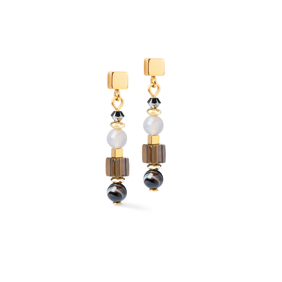Boucles d'oreilles Shape Mix Spikes Smoky Glow