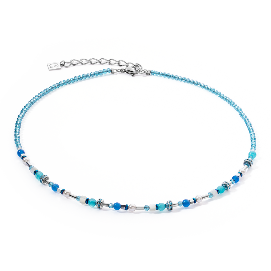 Collier Princess Spheres Mix turquoise