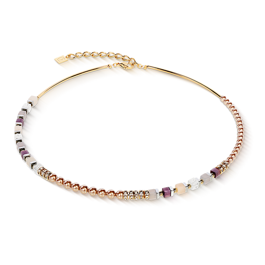 Collier Precious Fusion Offset champagne-blush