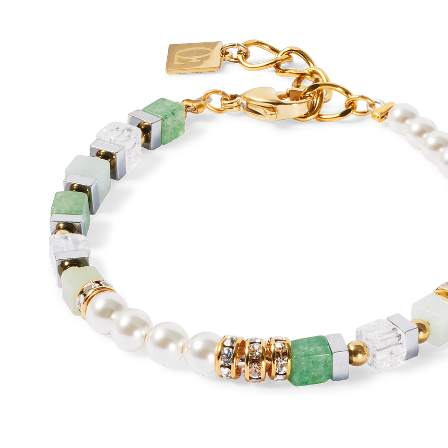 Bracelet Precious Fusion Offset or-vert