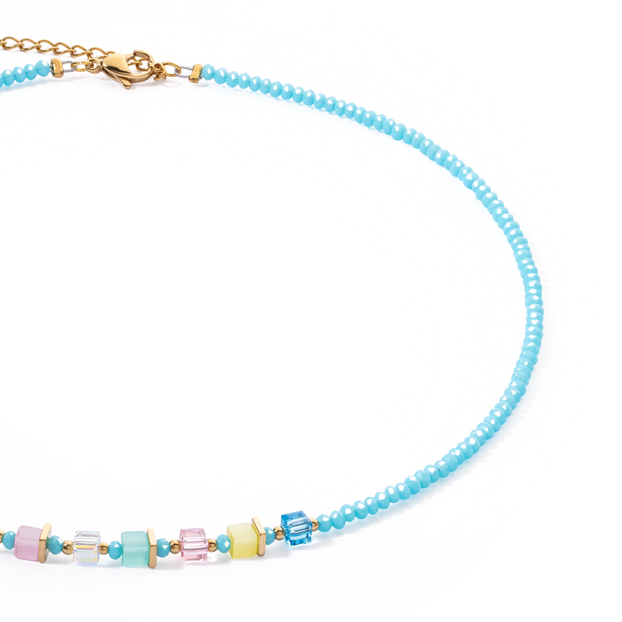 Collier Joyful Colours turquoise-multicolore